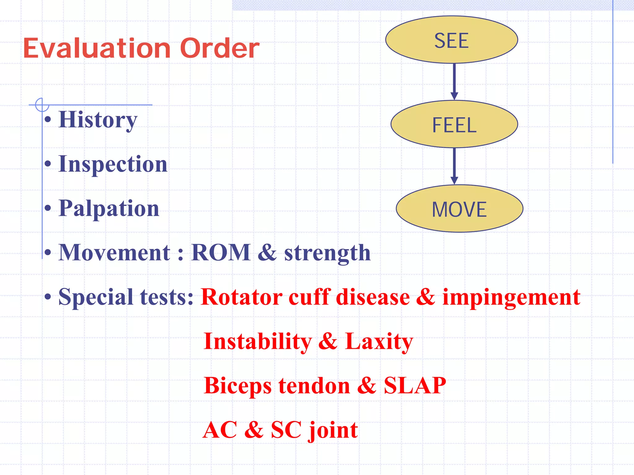 Shoulder examination | PDF
