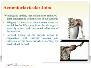 Shoulder girdle | PPTX