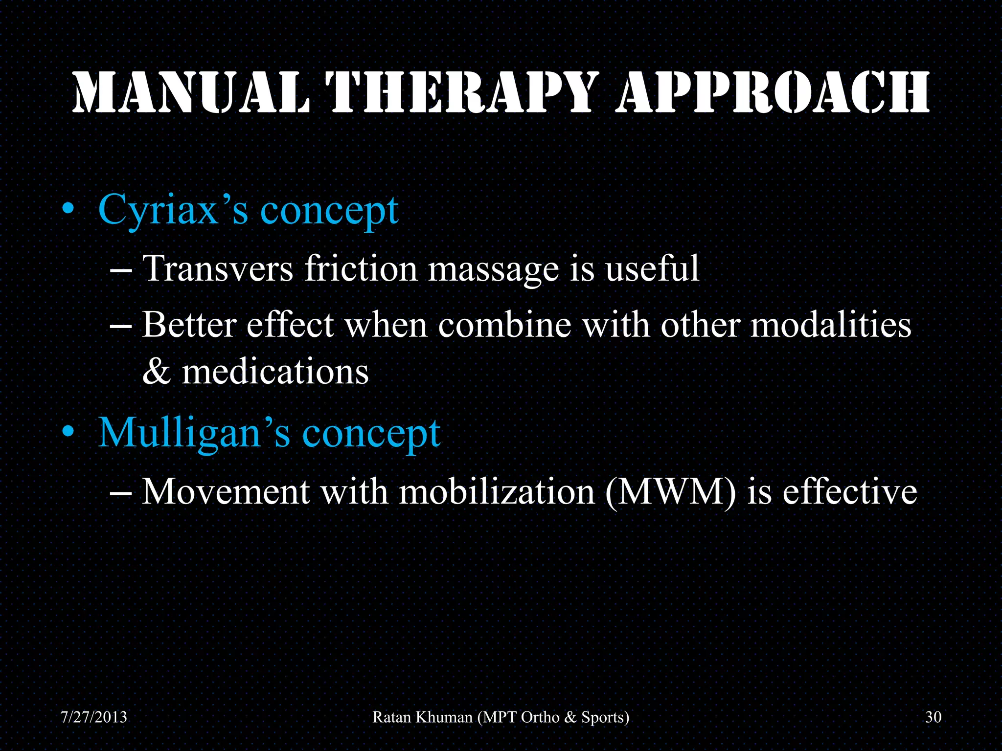 Shoulder impingement syndrome | PPTX