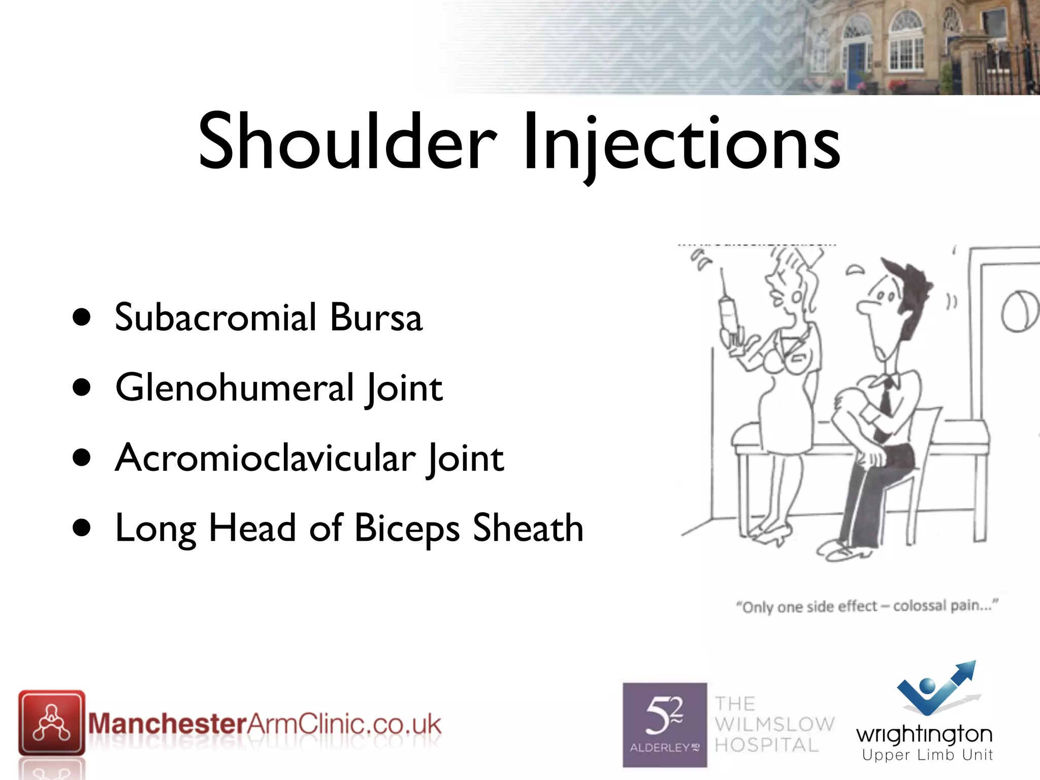Shoulder injections mike walton | PDF