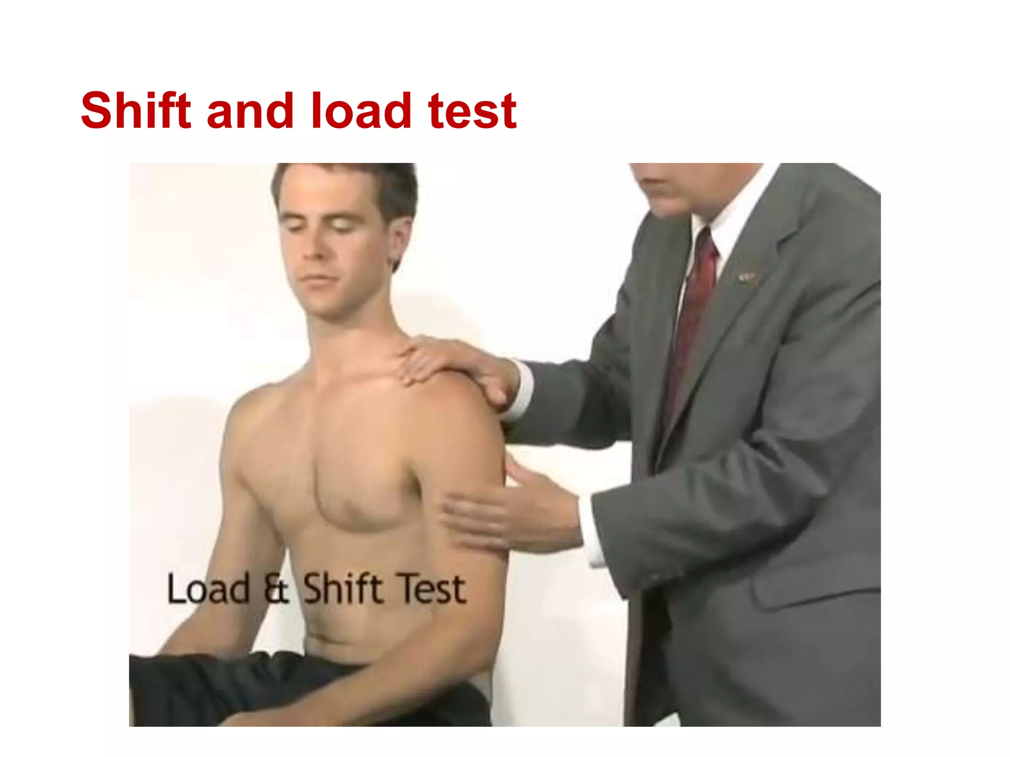 Shift and load test
 