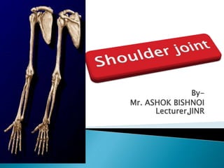 By- 
Mr. ASHOK BISHNOI 
Lecturer,JINR 
 