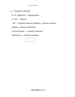 Shoulder Reduction Note Shoulder Joint | PPTX