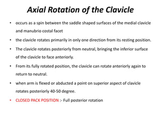 Axial Rotation Pt Shoulder joint BIOMECHANICS. | PDF