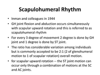 Shoulder joint BIOMECHANICS. | PDF
