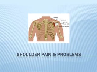 SHOULDER PAIN & PROBLEMS
 
