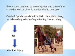 shoulder sports injuries ppt knee and shoulder | PPTX