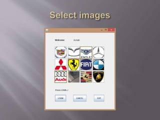 Shoulder surfing resistant graphical and image based login system
