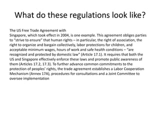 Trading Rights Meaning Should human rights be considered before giving preferential trading ...