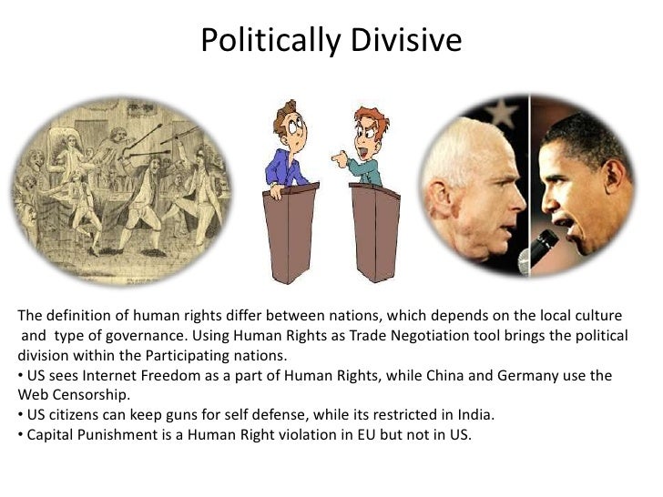 Should human rights be considered before giving ...