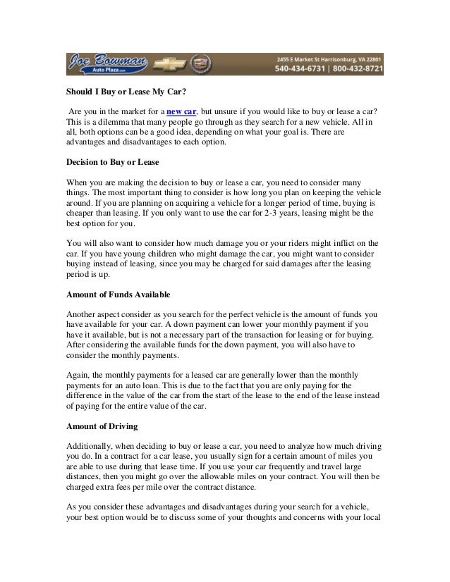 when should i buy my leased car