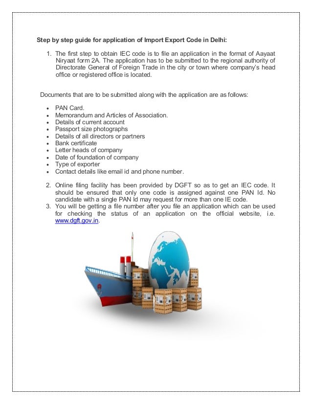 Know About Import Export Policy in Delhi