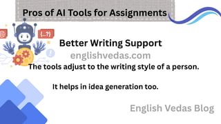 Should Students Use AI Tools for Assignments? Pros and Cons Debate | PDF