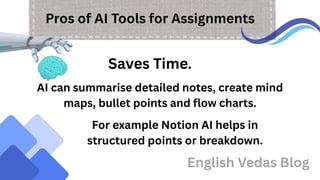 Should Students Use AI Tools for Assignments? Pros and Cons Debate | PDF