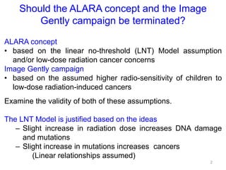 Should the alara concept and the image gently campaign be terminated? | PDF