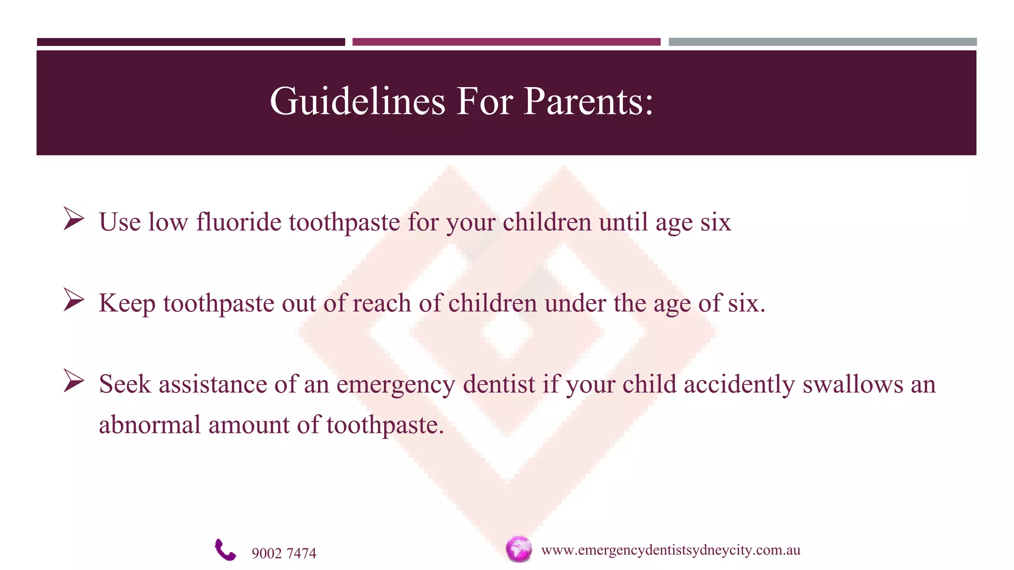Should you be worried If your child swallows toothpaste? PPT