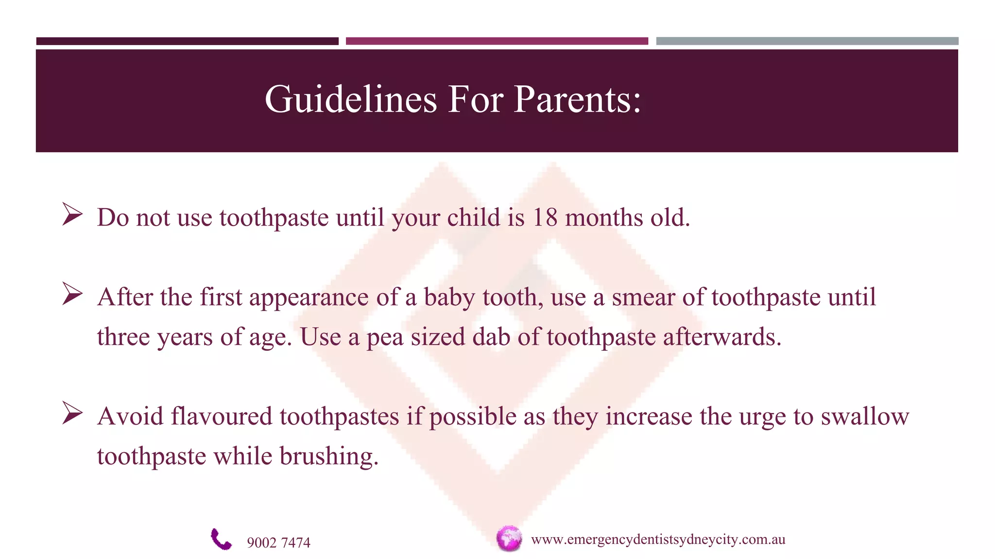 Should you be worried If your child swallows toothpaste? PPT
