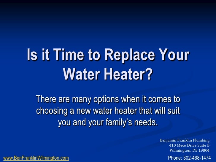 Should You Repair or Replace Water Heater