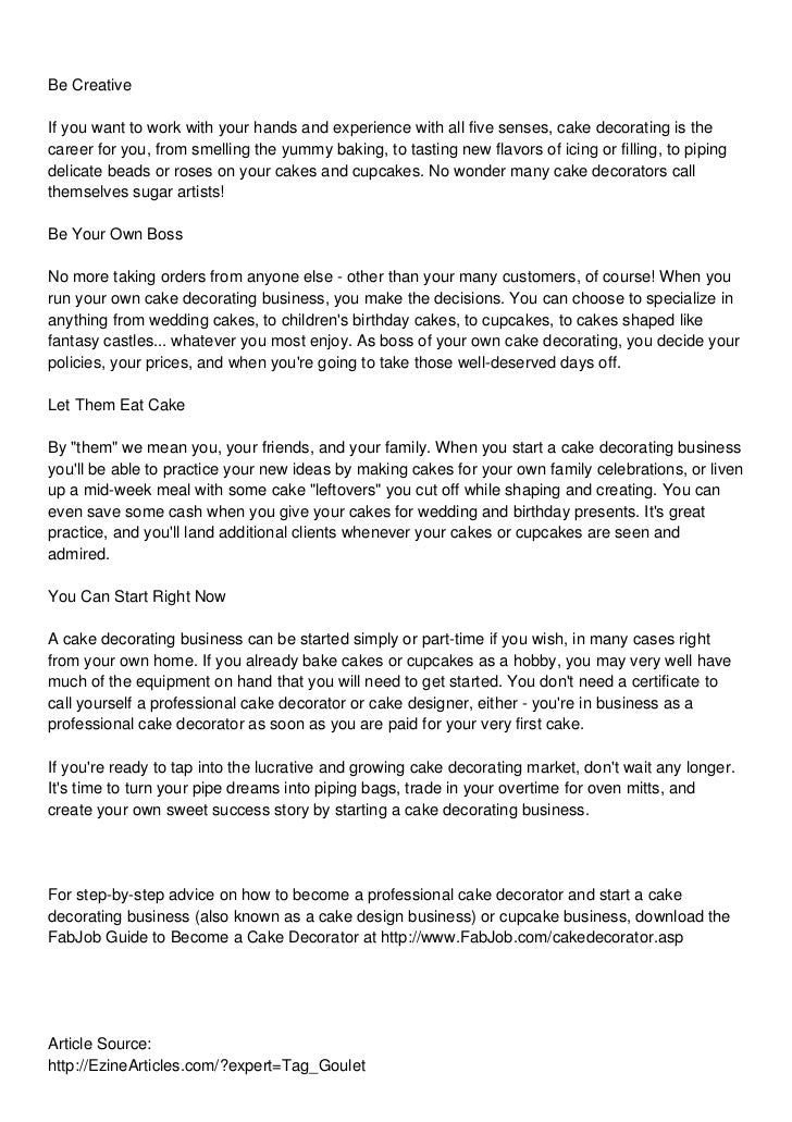 Should You Start A Cake Decorating Business Or A Cupcake