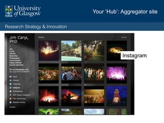 Twitter
Amplify your message. Join the conversation
“No-one can make you post
trivial things on social
media…no-one can make you
follow those who do”
— Matt Shipman,
Communication Breakdown
 