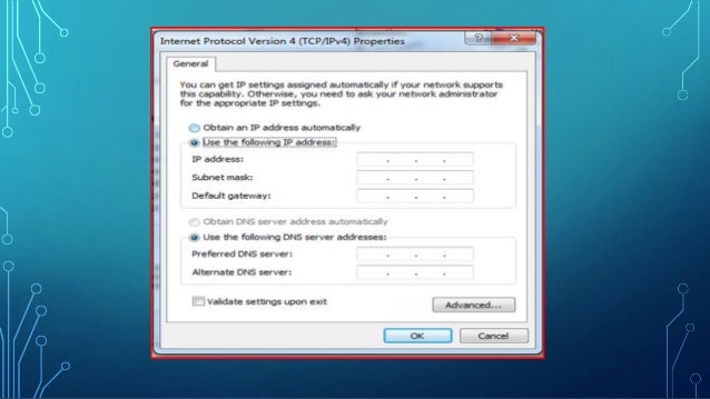 How to assign a static ip address to a device image