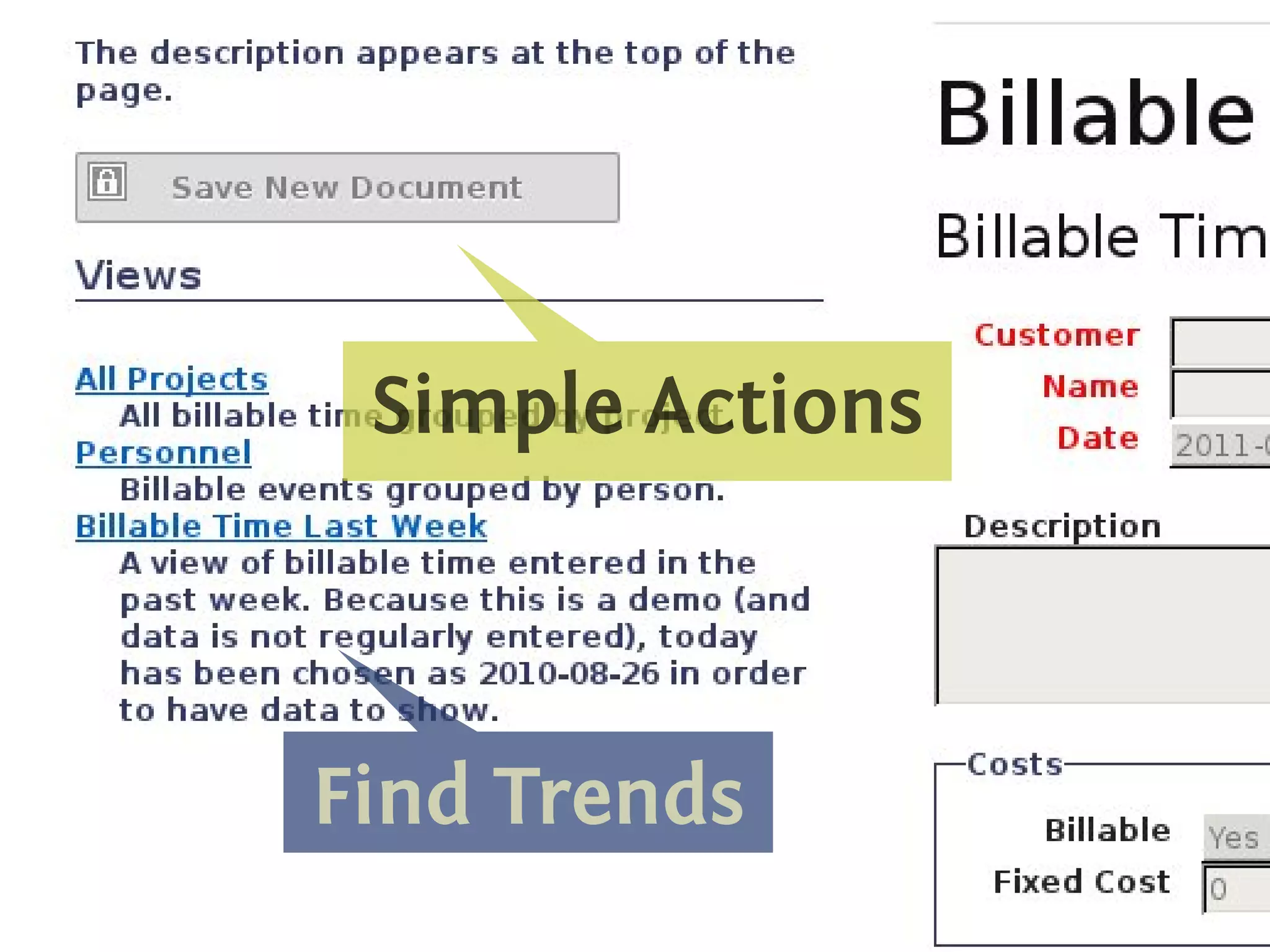 .




     S
     . imple Actions




    F
    . ind Trends
 