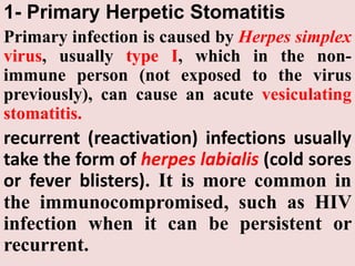 K-oral.m-Show infetious-diseases-i | PPTX