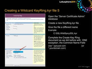 Create a KeyRing file 