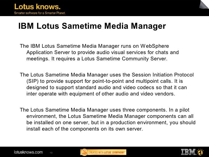 Ibm lotus sametime