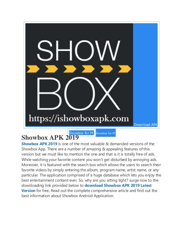 showbox for ios 2021