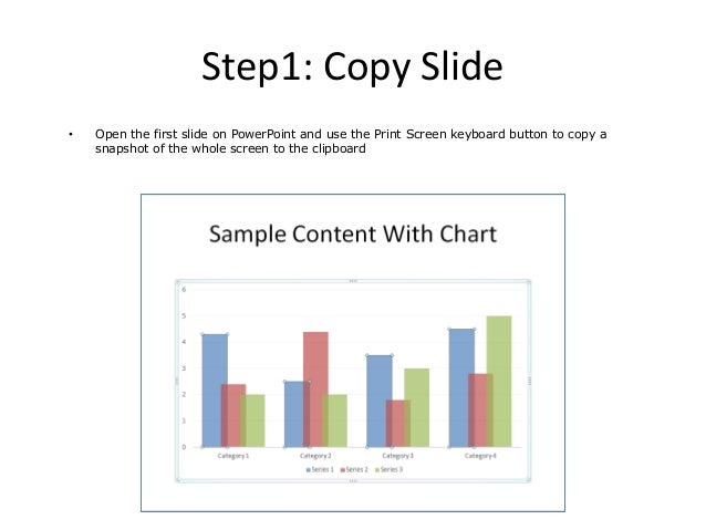 Creating a showcase PowerPoint slide