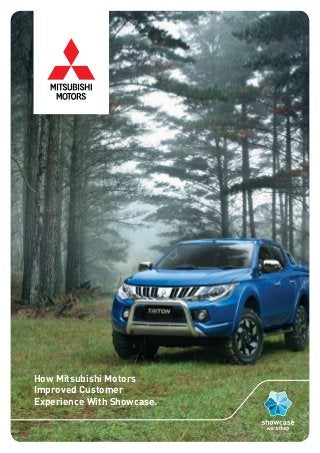 How Mitsubishi Motors
Improved Customer
Experience With Showcase.
 