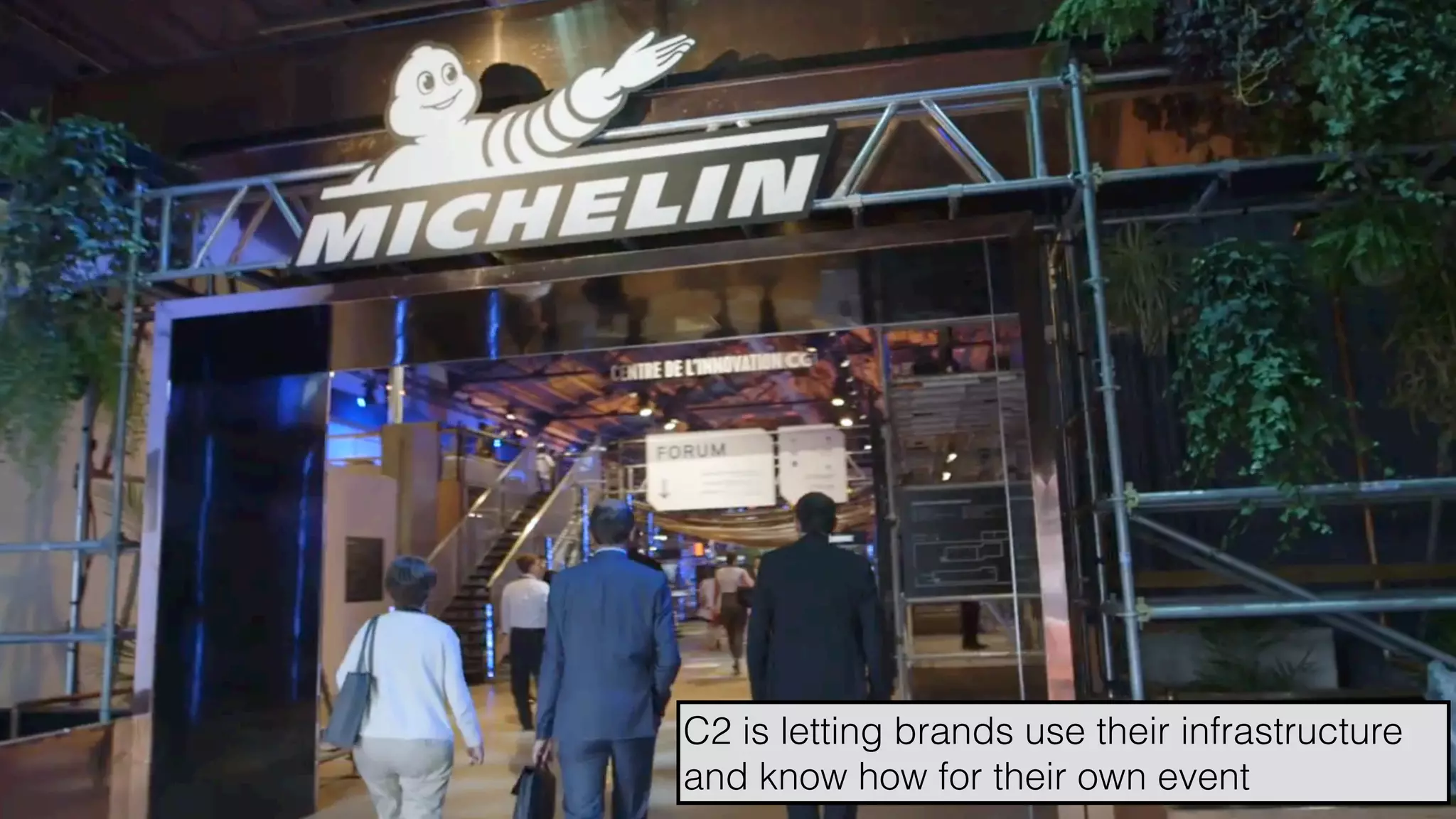 hello@laurenthaug.com © 2017
C2 is letting brands use their infrastructure
and know how for their own event
 