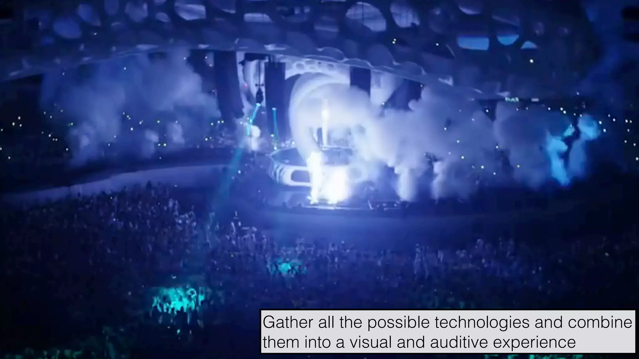 hello@laurenthaug.com © 2017
Gather all the possible technologies and combine
them into a visual and auditive experience
 