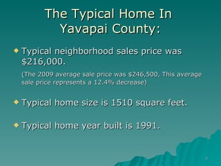 Yavapai County Arizona Real Property Tax Information | PPT