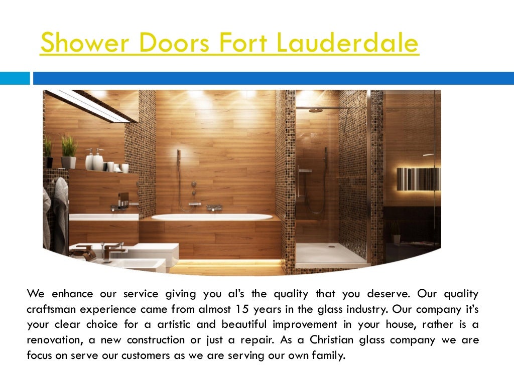 Shower doors west palm beach