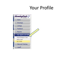 Your Profile 
 