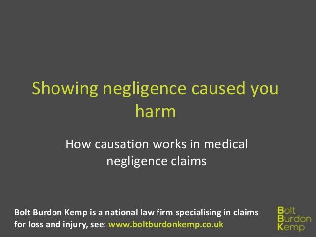 what can cause negligence