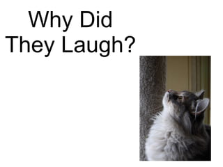 Why Did They Laugh? 