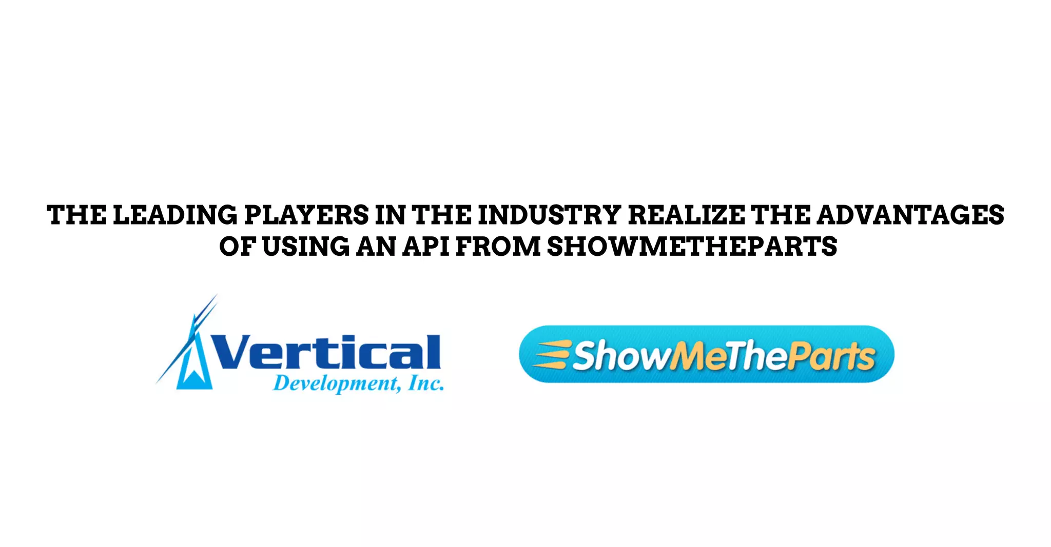 Automotive Aftermarket Catalog ShowMeTheParts APIs PPT