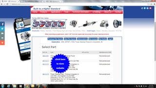 Automotive Aftermarket Catalog: ShowMeTheParts APIs