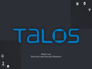 Martin Lee
Technical Lead Security Research
 