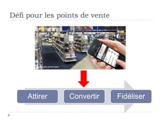 Défi pour les points de vente




        pub-web-print.com




     Attirer                Convertir   Fidéliser
 