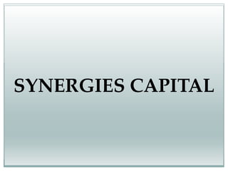 SYNERGIES CAPITAL

 