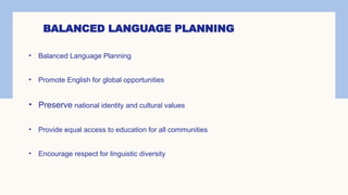 Exploring Language, Gender, and English Hegemony: Policies and Power ...