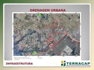 INFRAESTRUTURA
DRENAGEM URBANA
 