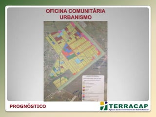 PROGNÓSTICO
OFICINA COMUNITÁRIA
URBANISMO
MAPA
 