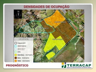 PROGNÓSTICO
DENSIDADES DE OCUPAÇÃO
 