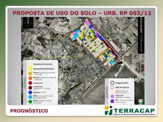 PROPOSTA DE USO DO SOLO – URB. RP 003/12
PROGNÓSTICO
 