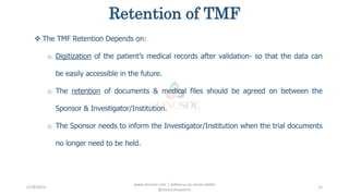 Trial Master File (TMF/eTMF) | PPTX